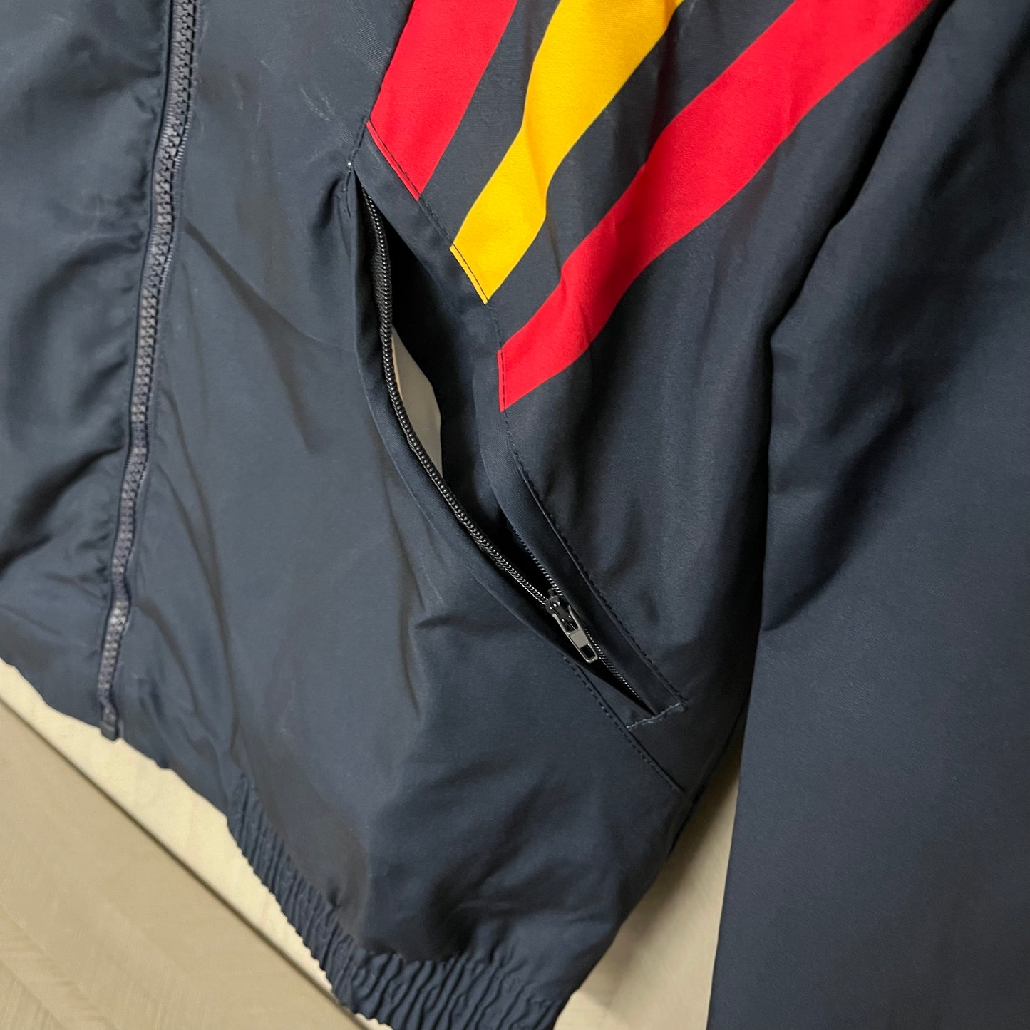 Spain Retro Inspired Navy Windbreaker 2025