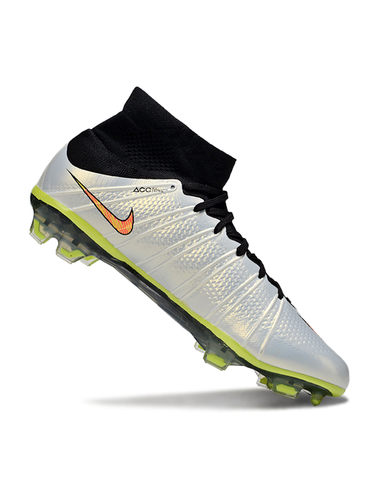 Mercurial Superfly IV Silver and Pink