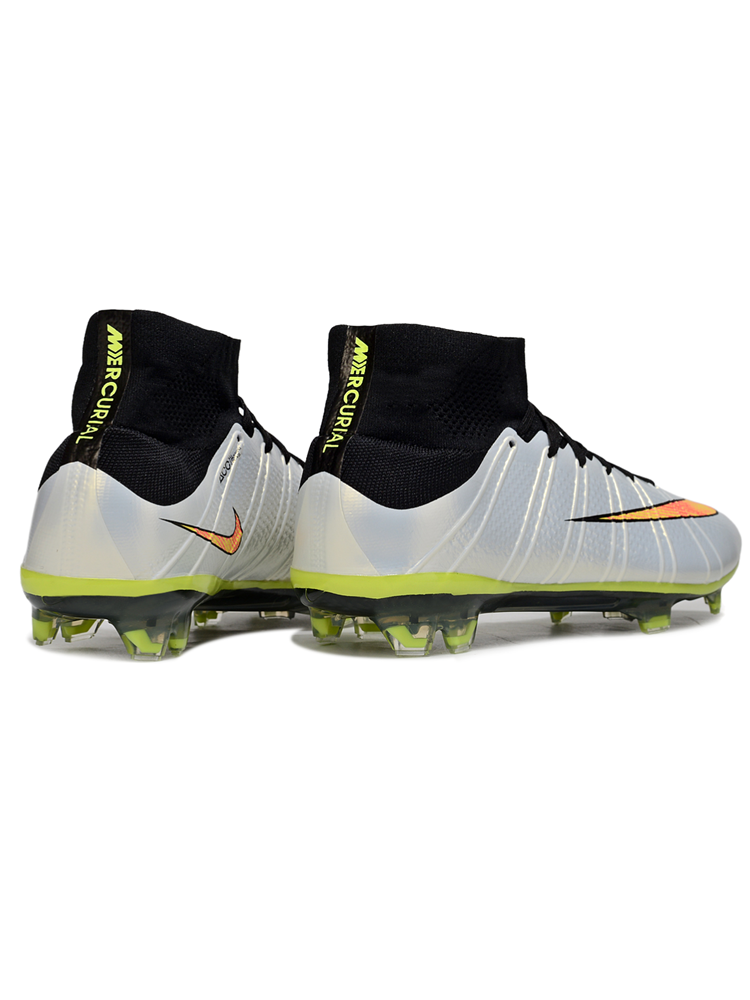 Mercurial Superfly IV Silver and Pink