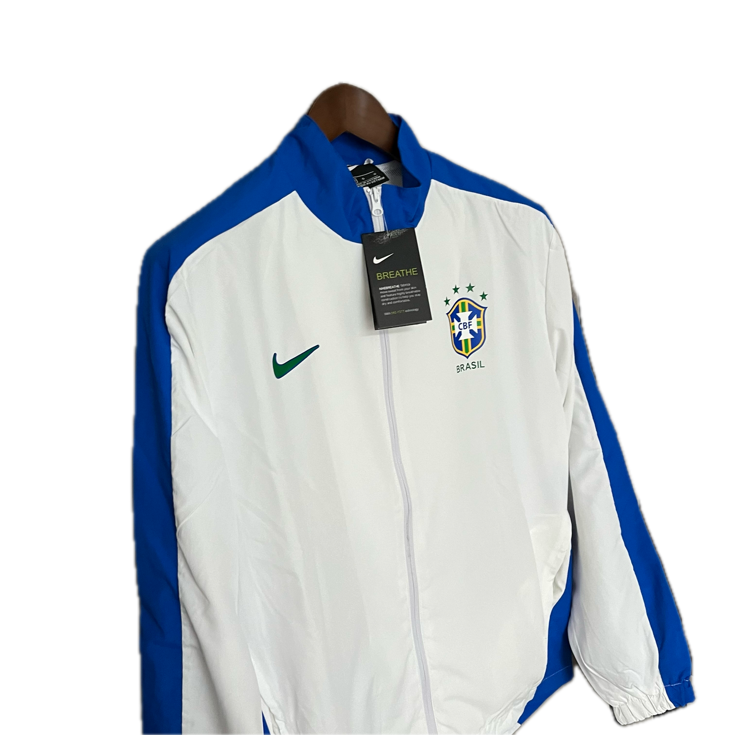 Brazil Blue & White Windbreaker 2025