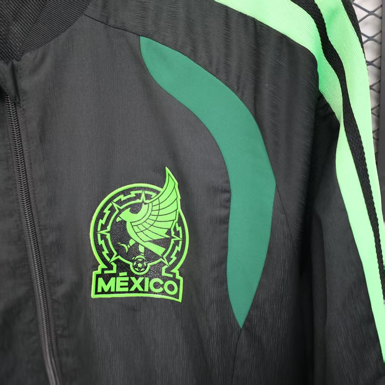 Mexico Black & Green Windbreaker 2025