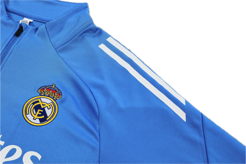 Real Madrid Light Blue Tracksuit 2025