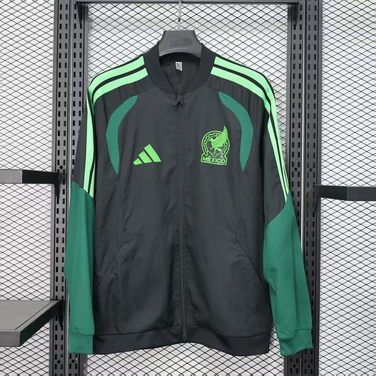 Mexico Black & Green Windbreaker 2025