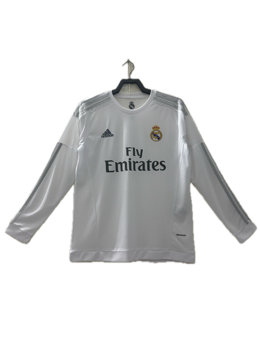 Real Madrid Home 15-16 Long Sleeve