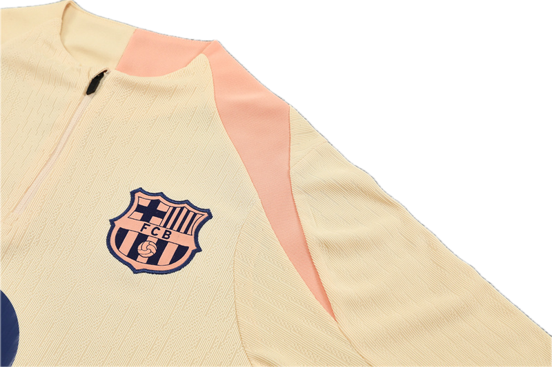 Fc Barcelona Cream & Navy Tracksuit 25-26