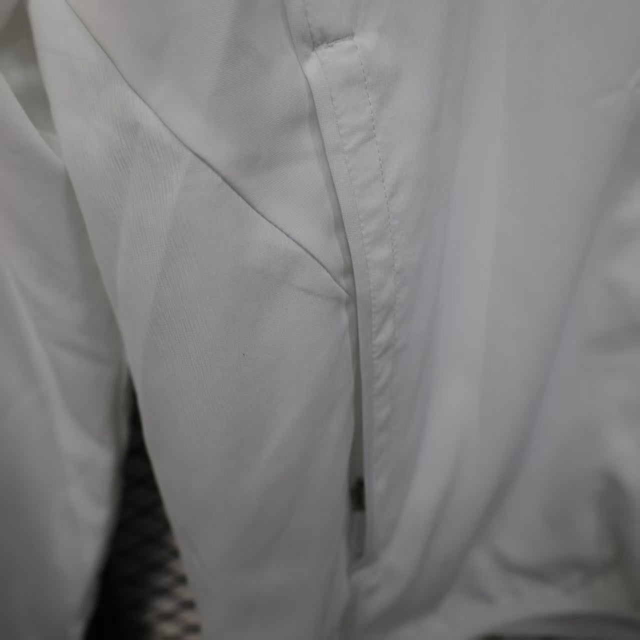 Real Madrid White Windbreaker 2025