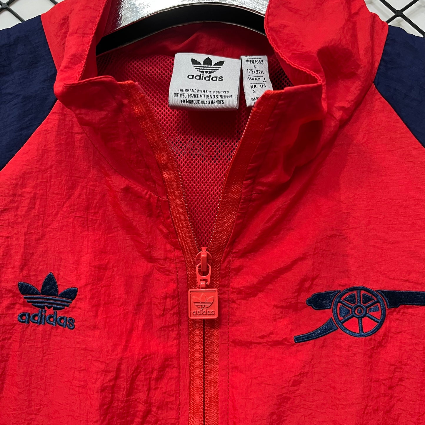 Arsenal Red Windbreaker 2025