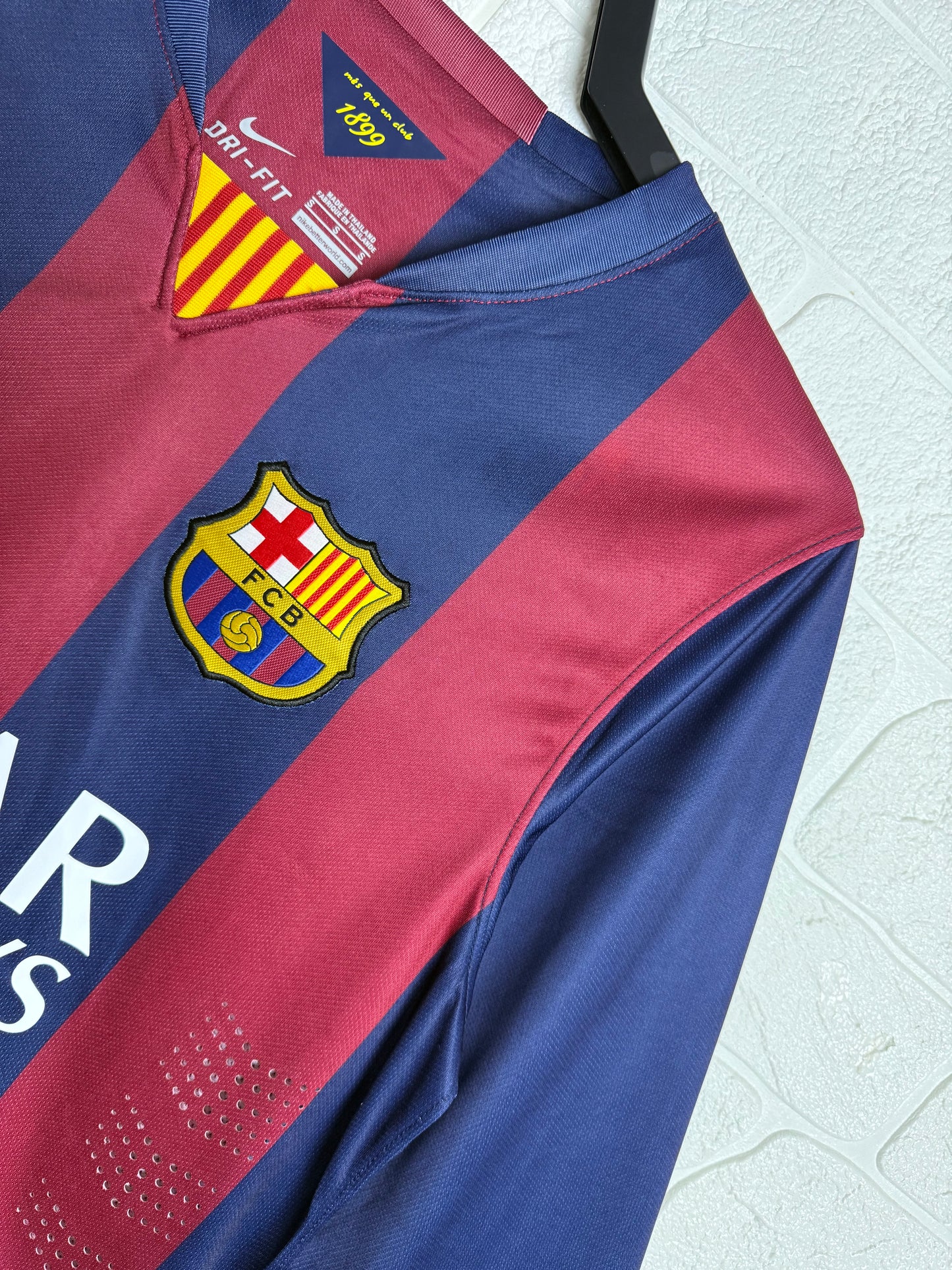 Fc Barcelona Home 14-15 Long Sleeve