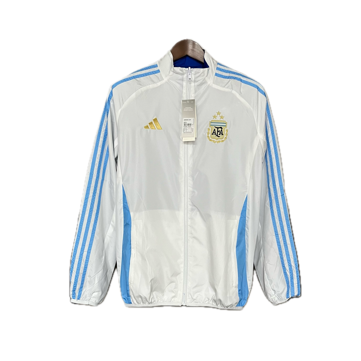 Argentina Double-Faced Windbreaker Blue & White 2025
