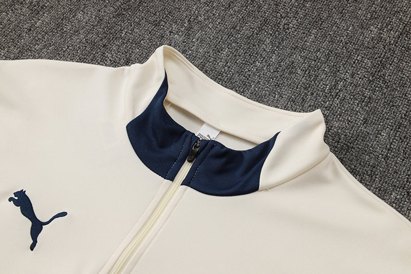 Portugal Cream & Navy Tracksuit 2025
