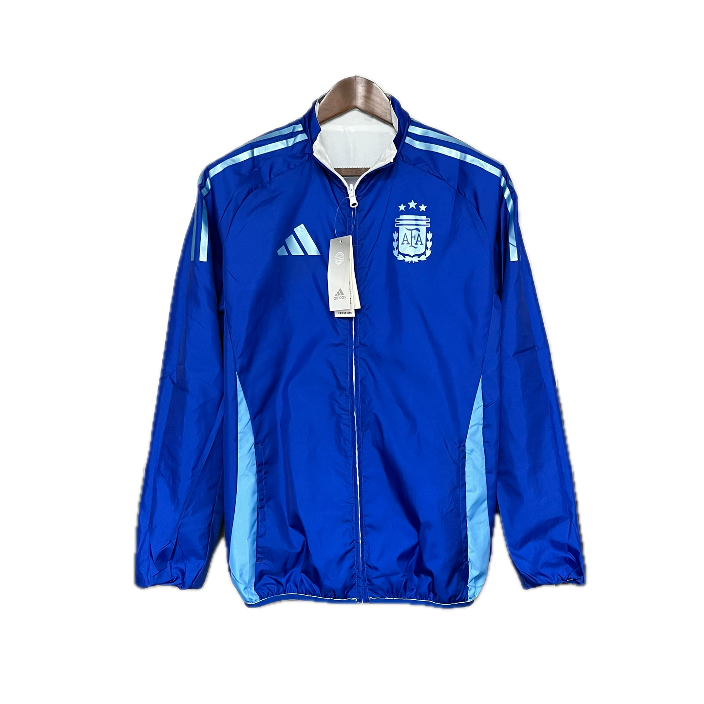 Argentina Double-Faced Windbreaker Blue & White 2025