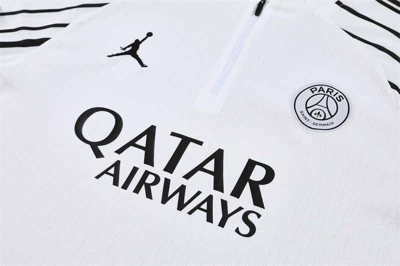 PSG White & Black Tracksuit 2025
