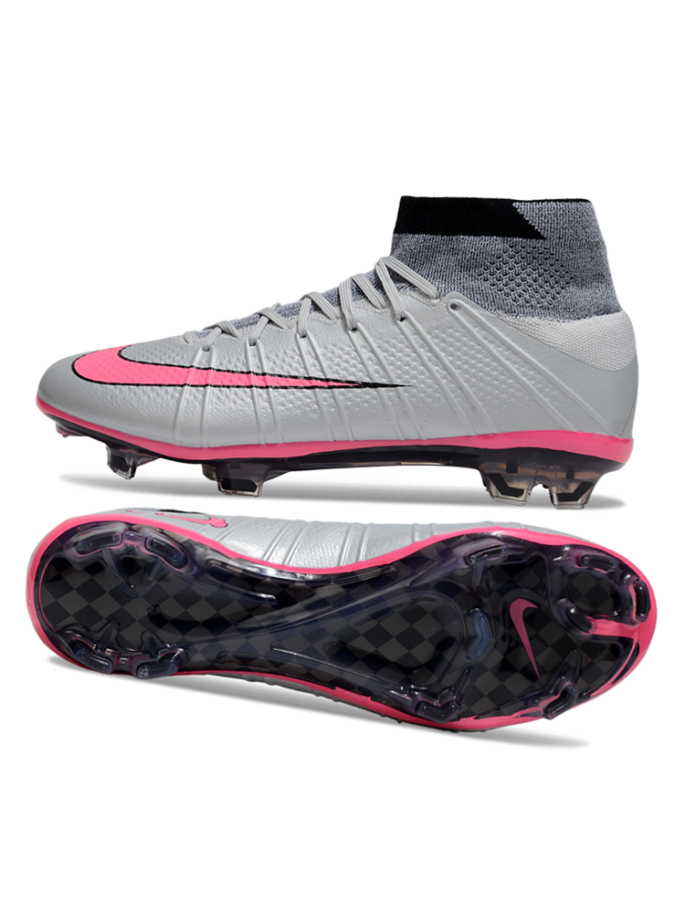 Mercurial Superfly IV Grey and Pink