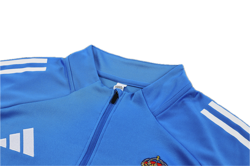 Real Madrid Light Blue Tracksuit 2025