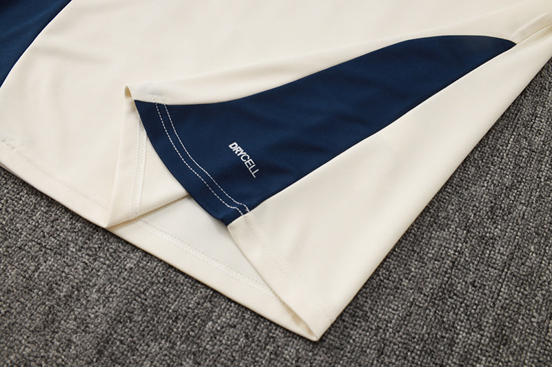 Portugal Cream & Navy Tracksuit 2025