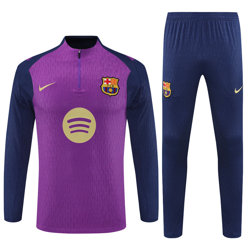 Fc Barcelona Purple & Navy Tracksuit 25-26