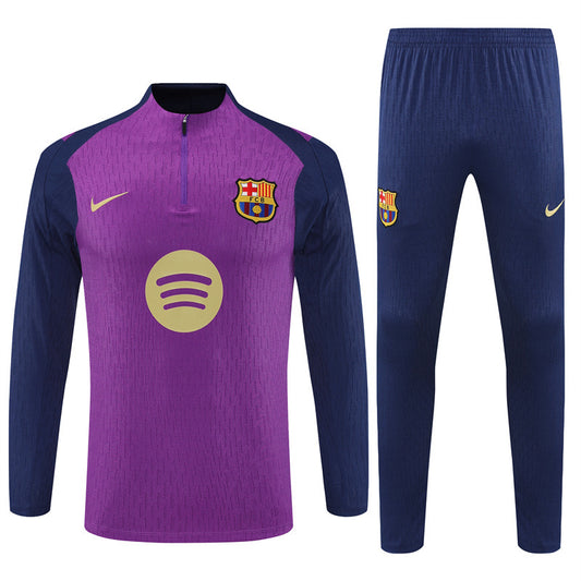 Fc Barcelona Purple & Navy Tracksuit 25-26