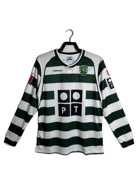 Sporting Lisbon Home 02-03 Long Sleeve