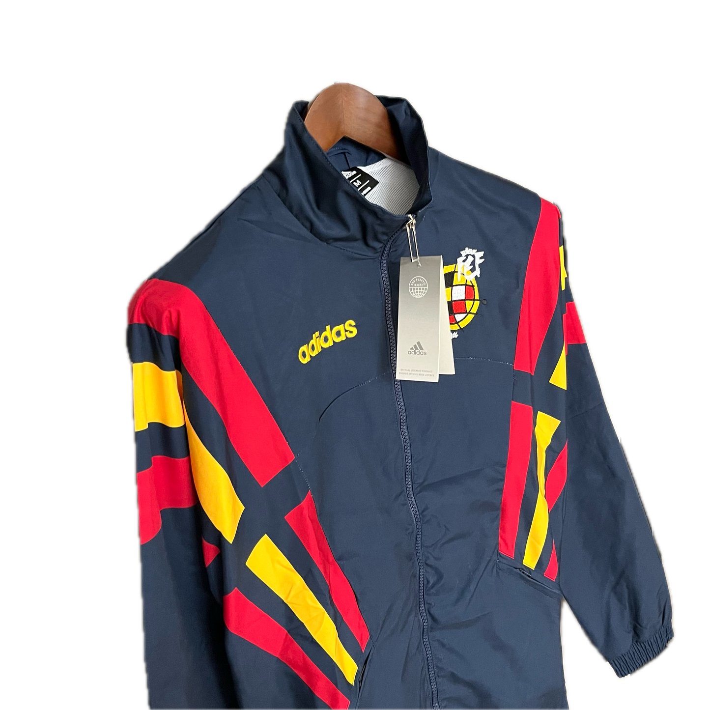 Spain Retro Inspired Navy Windbreaker 2025