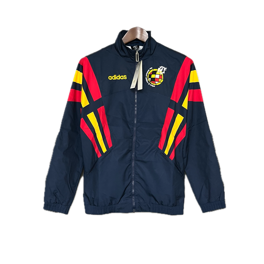 Spain Retro Inspired Navy Windbreaker 2025