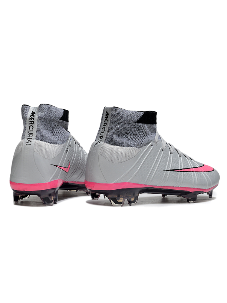 Mercurial Superfly IV Grey and Pink