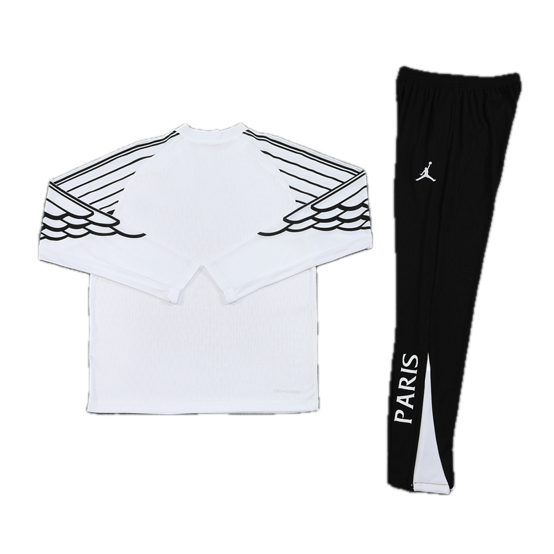 PSG White & Black Tracksuit 2025