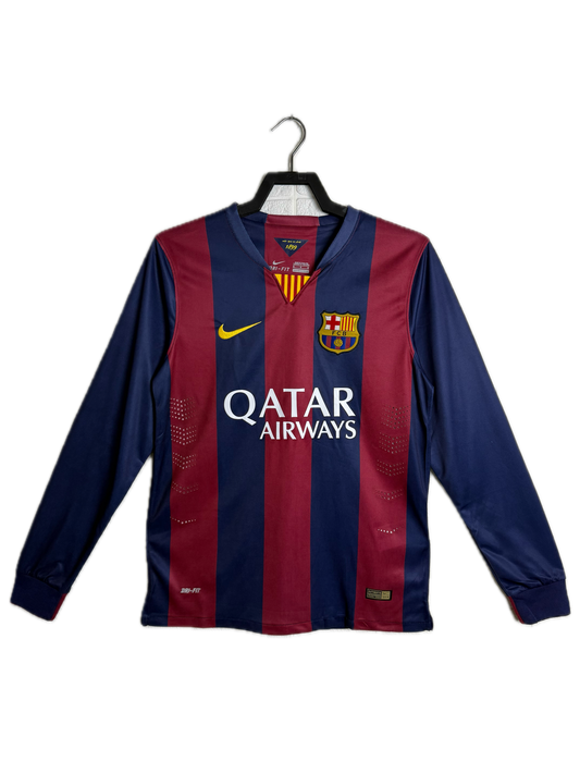 Fc Barcelona Home 14-15 Long Sleeve