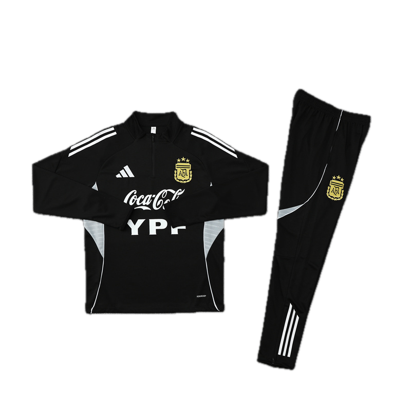 Argentina Black Tracksuit 2025