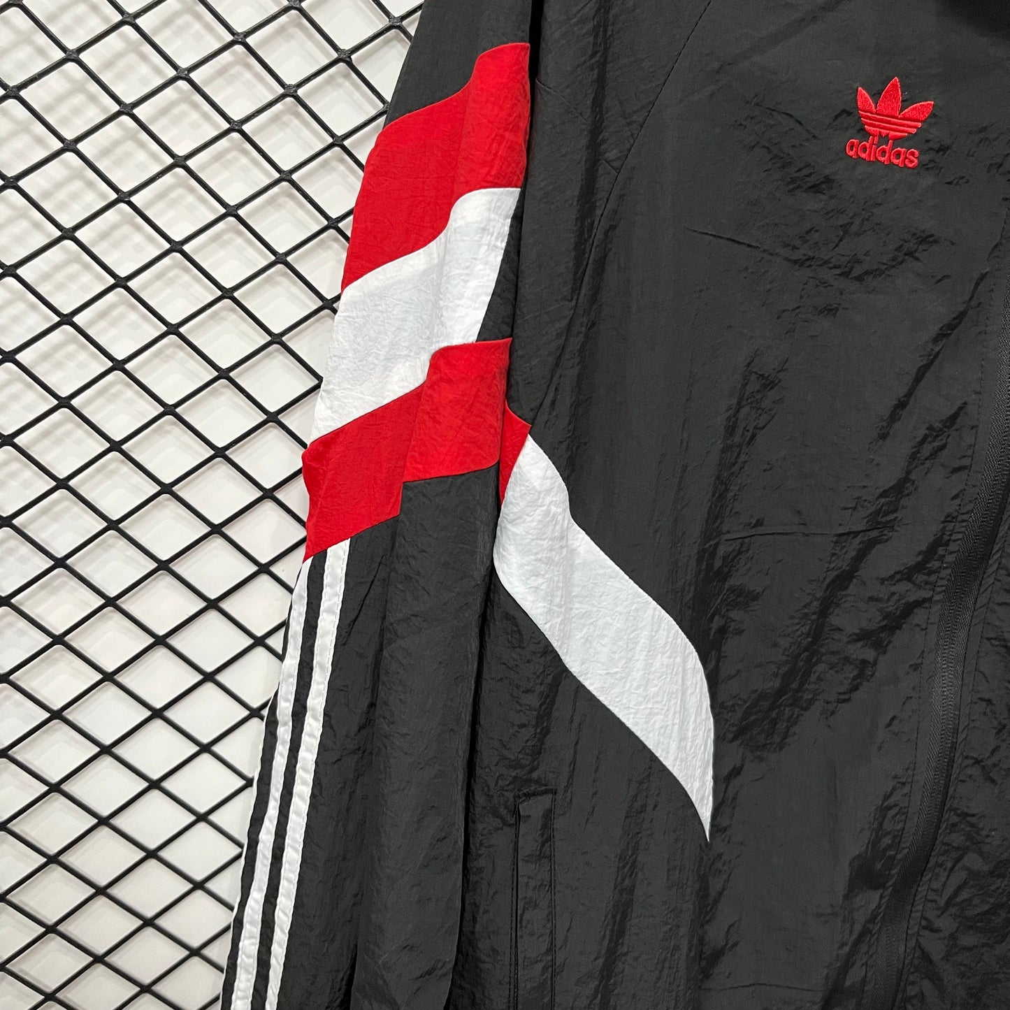 Man United Black Windbreaker 2025