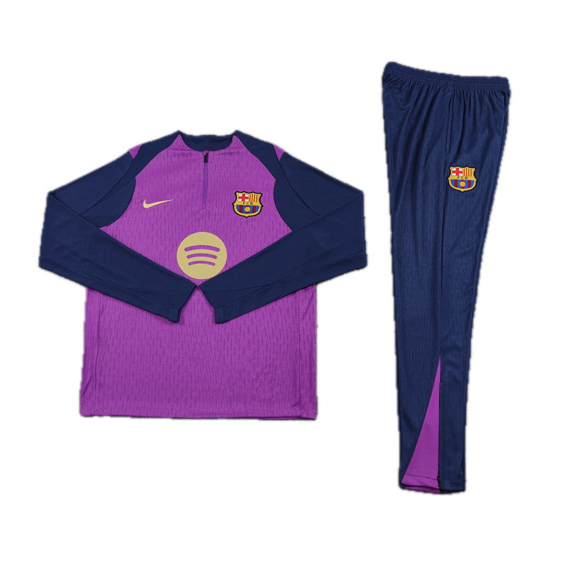 Fc Barcelona Purple & Navy Tracksuit 25-26