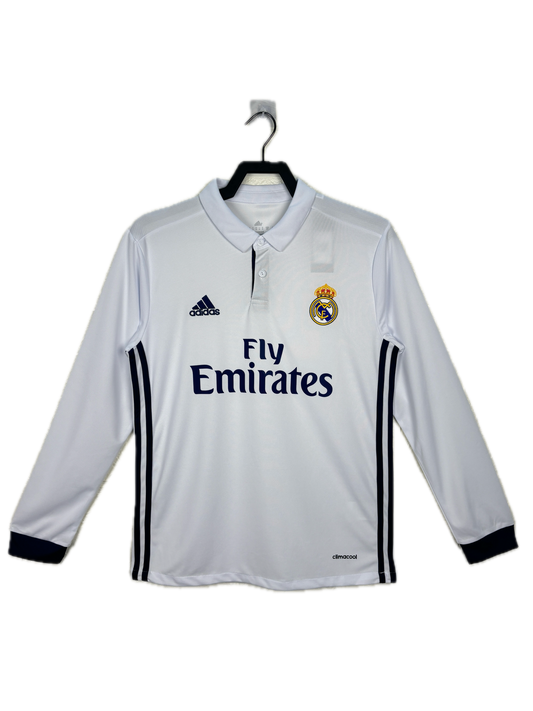 Real Madrid Home 16-17 Long Sleeve