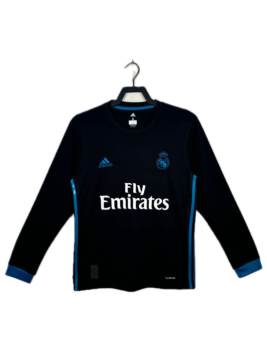 Real Madrid Away 17-18 Long Sleeve