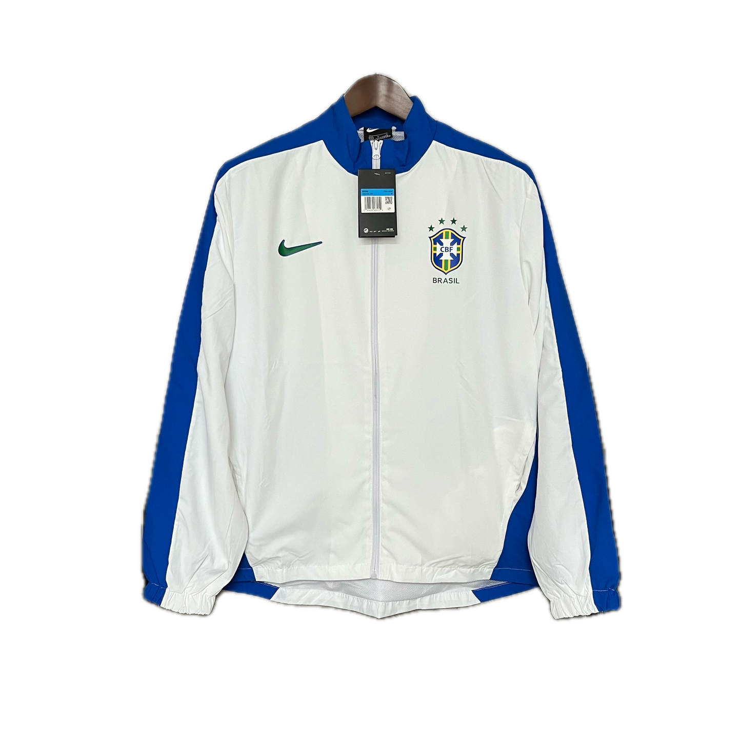 Brazil Blue & White Windbreaker 2025