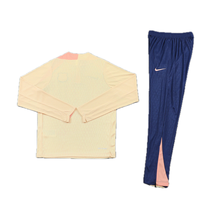 Fc Barcelona Cream & Navy Tracksuit 25-26