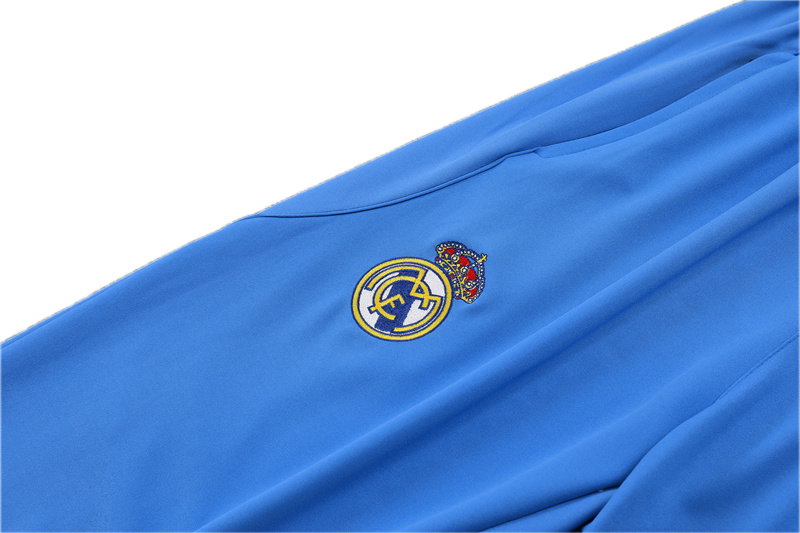 Real Madrid White & Blue Tracksuit 2025
